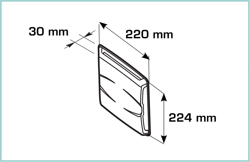 Schema AIRPLAK Standard 200 con aggancio FLEX 160/200