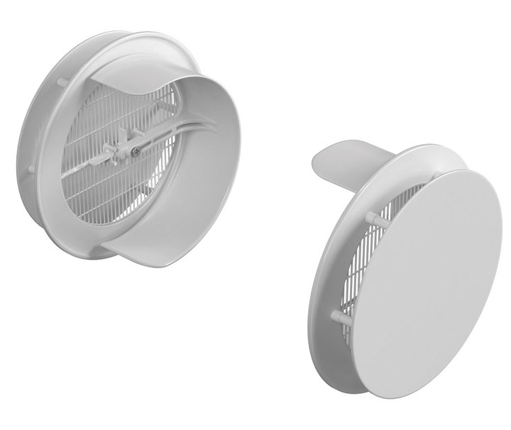 Windproof Vent Ø 115 with Aggancio FLEX 80/100 Windproof Vent Ø 115 with Aggancio FLEX 80/100