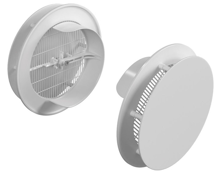 Windproof Vent Ø 175 with Aggancio FLEX 100/125 Windproof Vent Ø 175 with Aggancio FLEX 100/125